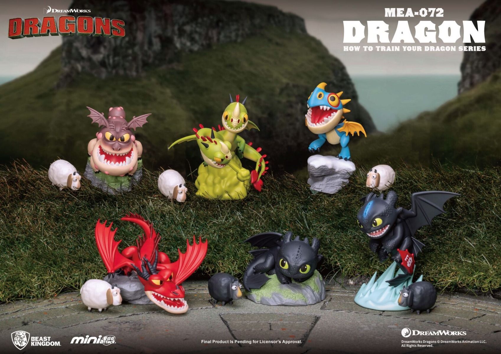 How to Train Your Dragon Series Blind Box Set (6 PCS) - Kotous Store