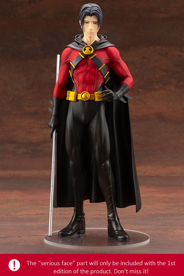 DC COMICS RED ROBIN IKEMEN STATUE [1ST EDITION WITH BONUS PART