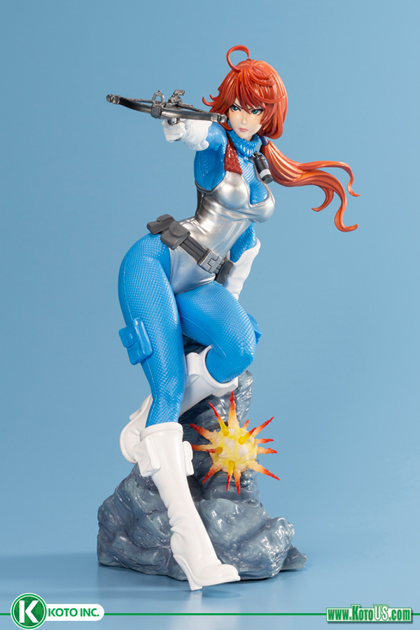 G.I.JOE SCARLETT SKY BLUE COLOR BISHOUJO STATUE - Kotous Store
