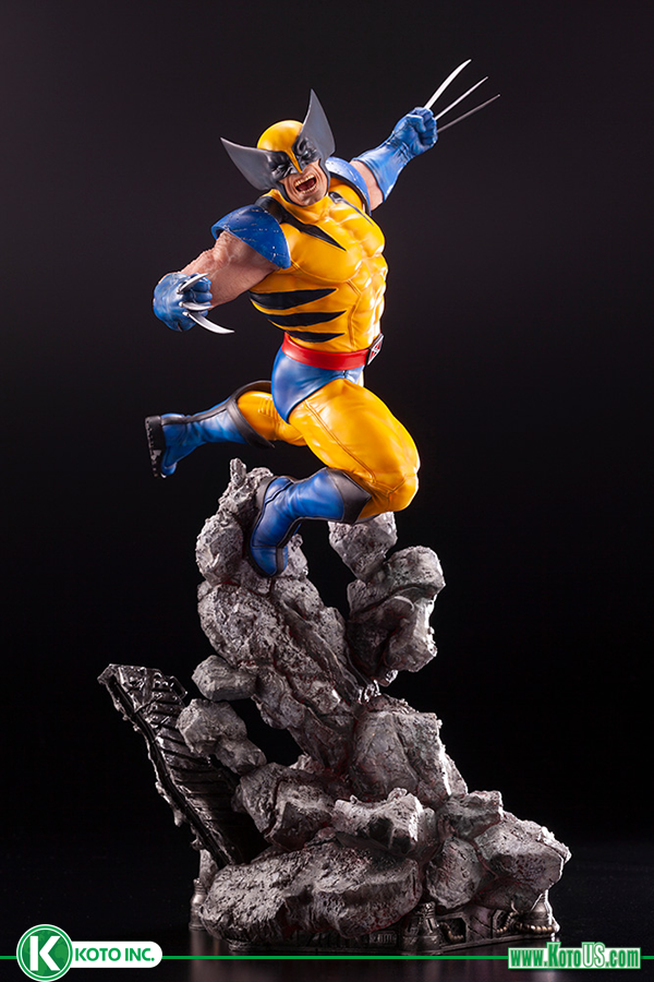 MARVEL UNIVERSE WOLVERINE X-MEN FINE ART STATUE - Kotous Store