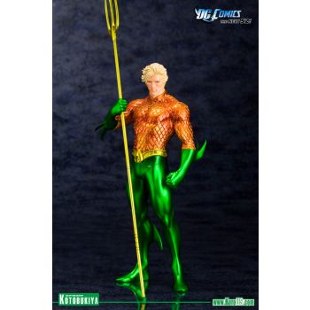 DC COMICS AQUAMAN NEW 52 JUSTICE LEAGUE ARTFX+ STATUE