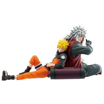 NARUTO UZUMAKI & JIRAIYA (LEGENDARY SANNIN) ICHIBANSHO FIGURE