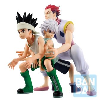 GON X KILLUA X HISOKA (GREEN ISLAND) HUNTER X HUNTER ICHIBANSHO FIGURE