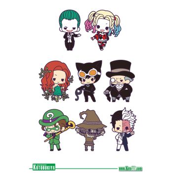 RUBBER CHARM COLLECTION BATMAN VILLAINS DX (KOTO US EXCLUSIVE)