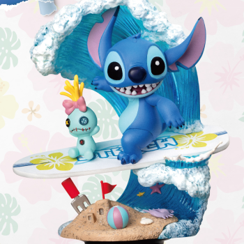 DISNEY LILO AND STITCH D-STAGE STITCH SURF