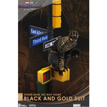 SPIDER-MAN: NO WAY HOME-BLACK AND GOLD SUIT CLOSE BOX