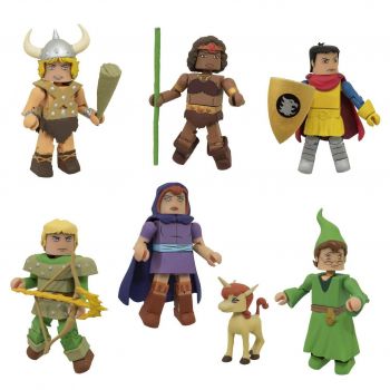 DUNGEONS & DRAGONS HEROES MINIMATES BOX SET 