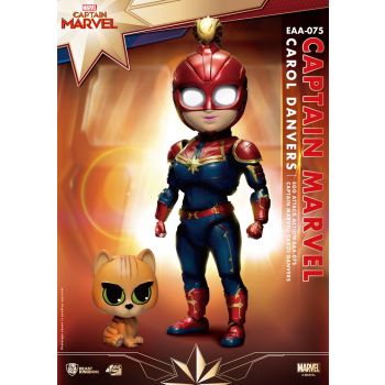 CAPTAIN MARVEL: EGG ATTACK ACTION - CAROL DANVERS 