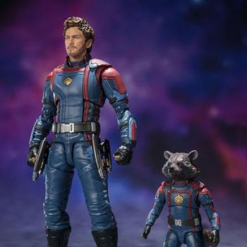 Star Lord & Rocket Raccoon (Guardians of the Galaxy: Vol. 3) Guardians of the Galaxy: Vol. 3, Bandai Spirits S.H.Figuarts