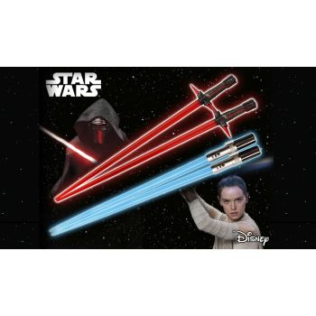 STAR WARS KYLO REN & REY BATTLE SET CHOPSTICKS