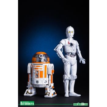 2015 STAR WARS CELEBRATION EXCLUSIVE -  R3-A2 & K-3PO TWO PACK ARTFX+