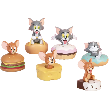 TOM AND JERRY SERIES PULL BACK CAR BLIND BOX SET(6PCS)