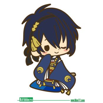 TOUKEN RANBU -ONLINE- KUTSUROGI RUBBER CHARM