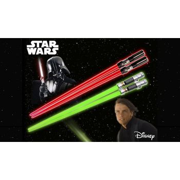 STAR WARS DARTH VADER & LUKE SKYWALKER BATTLE SET CHOPSTICKS (TWO PACK SET)