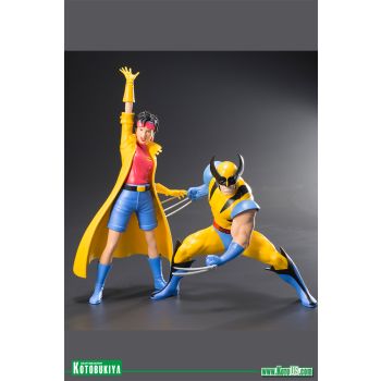 MARVEL UNIVERSE X-MEN ’92 WOLVERINE & JUBILEE TWO PACK ARTFX+