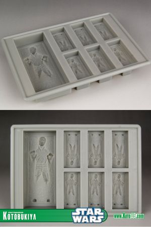 STAR WARS HAN SOLO IN CARBONITE SILICONE TRAY