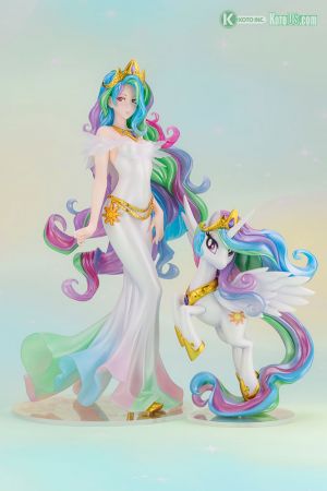 My Little Pony 8 Inch Statue Figure Bishoujo  Rainbow Dash Blue Skin   Cmdstoreca