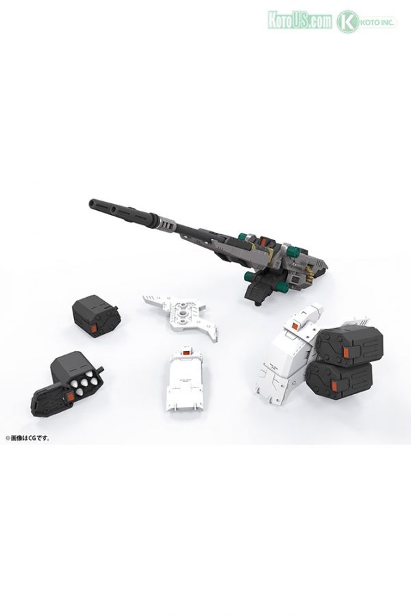 ZOIDS CUSTOMIZE PARTS DUAL SNIPER RIFLE & AZ FIVE LAUNCH MISSILE