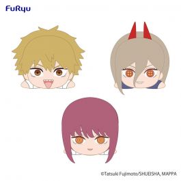 Poupée En Peluche Denji Power Mitaka Asa - Oreiller Doux Anime Chainsaw Man 25cm