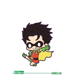 DC COMICS BATMAN DEBUT RUBBER STRAP CHARM - ROBIN [SINGLE]