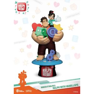 DISNEY WRECK IT RALPH 2 D-STAGE RALPH WITH VANELLOPE
