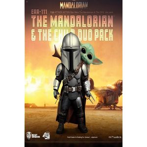 THE MANDALORIAN & THE CHILD DUO PACK EGG ATTACK ACTION 