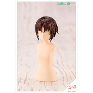 SOUSAI SHOJO TEIEN AFTER SCHOOL SHORT WIG TYPE: A [WHITE & CHOCOLATE BROWN]