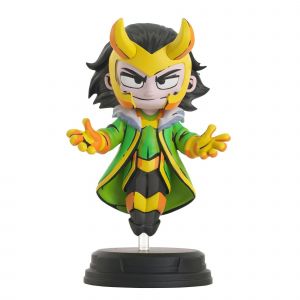 MARVEL ANIMATED LOKI STATUE 