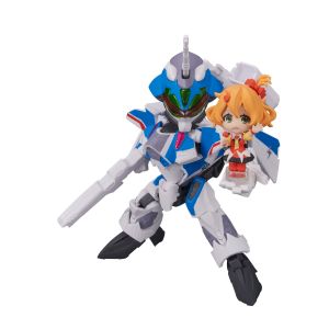 VF-31J SIEGFRIED(HAYATE IMMELMANN USE) with FREYJA WION Macross Delta, Bandai Spirits TINY SESSION 