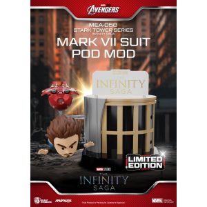 MEA-058 The Infinity Saga Stark Tower Series Tony Stark & Mark VII Suit Pod Mod