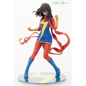 MARVEL UNIVERSE MS. MARVEL RENEWAL PACKAGE BISHOUJO STATUE			 			