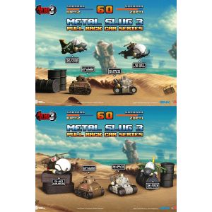 Metal Slug 3 Series Pull Back Car Set