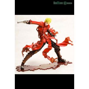 TRIGUN BADLANDS RUMBLE ARTFX J VASH THE STAMPEDE RENEWAL PACKAGE VER.