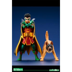 DC UNIVERSE ROBIN AND BAT‐HOUND ARTFX+