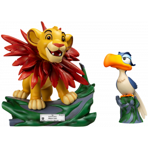 THE LION KING MASTER CRAFT LITTLE SIMBA & ZAZU