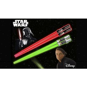 STAR WARS DARTH VADER & LUKE SKYWALKER BATTLE SET CHOPSTICKS (TWO PACK SET)