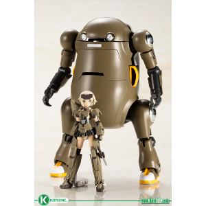 FRAME ARMS GIRL GOURAI W/ 20 MECHATROWEGO &quot;BROWN&quot; HANDSCALE GIRL MODEL KIT