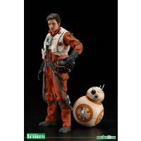 STAR WARS: R2-D2 & C-3PO with BB-8 - statuettes pvc artfx+ 1/10 17 cm