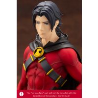 DC COMICS IKEMEN red robin 缶バッジ DC Comics Red Robin Ikemen Statue 1st Edition w/ Bonus Part