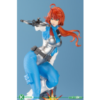 G.I.JOE SCARLETT SKY BLUE COLOR BISHOUJO STATUE - Kotous Store