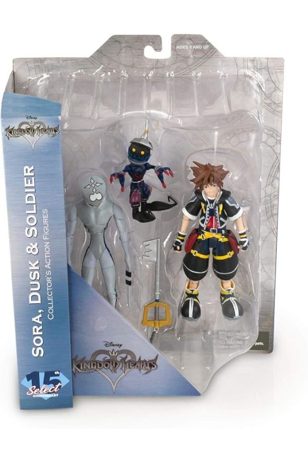 KINGDOM HEARTS 2 SORA DUSK & SOLDIER ACTION FIGURE SET - Kotous Store
