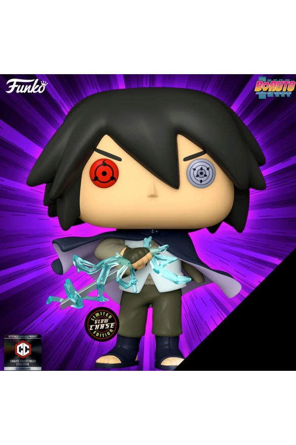 Sasuke Funko Pop #1040 Boruto Special Edition Limited Glow high quality Chase