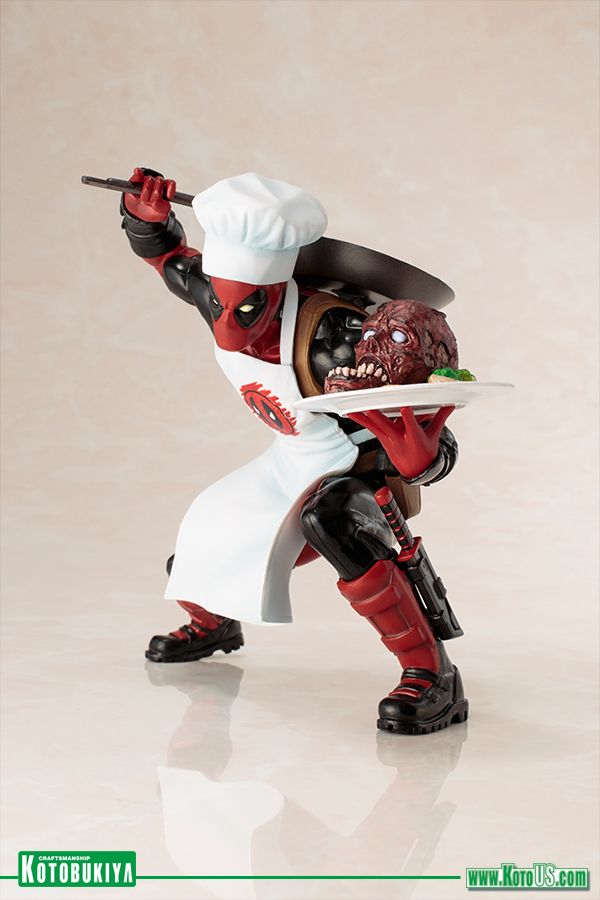 MARVEL UNIVERSE COOKING DEADPOOL ARTFX+ - Kotous Store