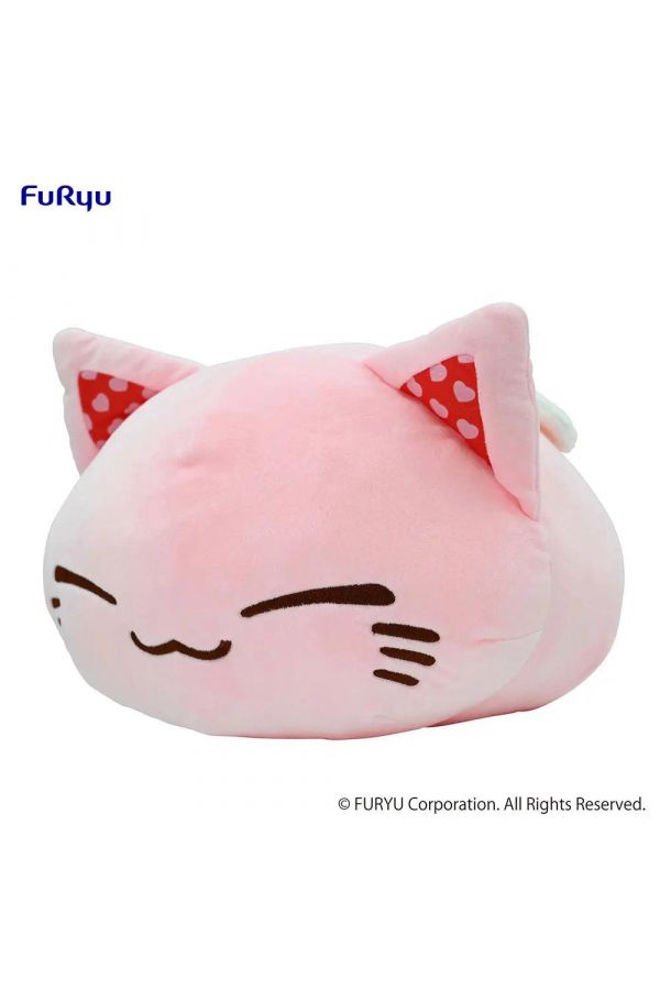 Nemuneko Cat Cupid Big Plush Toy Pink