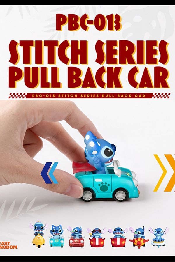 STITCH SERIES PULL BACK CAR BLIND BOXSET - Kotous Store