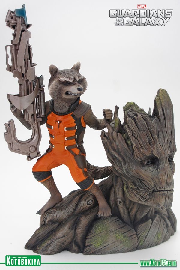 MARVEL GUARDIANS OF THE GALAXY ROCKET RACCOON ARTFX+ - Kotous Store