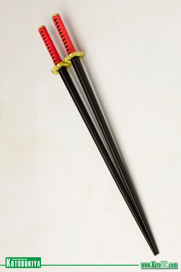 thumbnail image 2 of Kotobukiya Kiyomasa Kato Samurai Chopsticks - Japanese Cultural Design With Sword-Inspired Rest 2 of 12