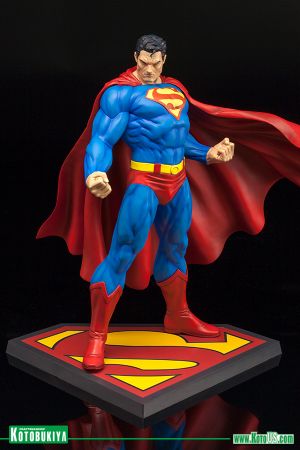 classic superman statue